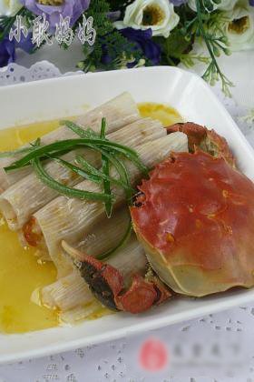 清蒸蟹肉棒