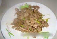 家庭版孜然炒肉的做法 步骤5
