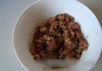 家庭版孜然炒肉的做法 步骤1