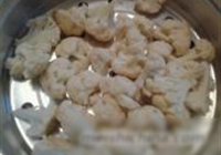 小炒花菜的做法 步骤4