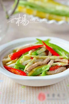 笋丝炒里脊