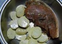 微波黑椒烤肉的做法 步骤7