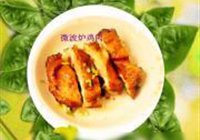 微波炉香烤鸡的做法 步骤4