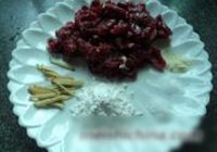 牛肉炒花菜的做法 步骤2