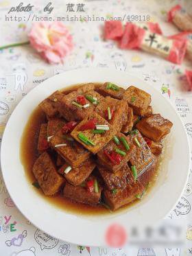 可乐豆腐