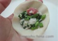 韭苔饺子的做法 步骤6
