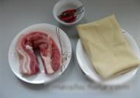 千张结烧肉的做法 步骤1