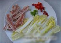 干锅娃娃菜的做法 步骤1