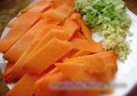 胡萝卜炒菜花的做法 步骤2