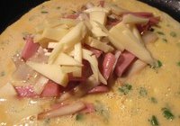 火腿蘑菇omelet的做法 步骤7