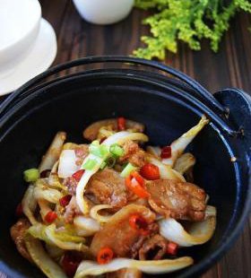 干锅娃娃菜