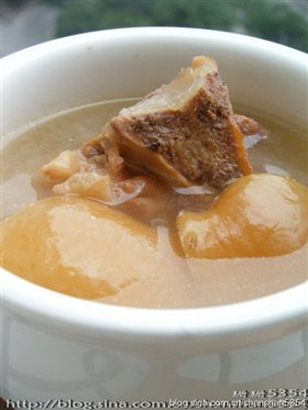 苹果龙骨汤