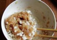 鸡肉白菜丸子的做法 步骤5