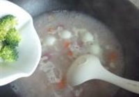 鲜虾五彩萝卜汤的做法 步骤7