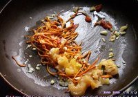 虫草花蒸胜瓜的做法 步骤3
