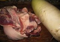 萝卜炖羊肉的做法 步骤1