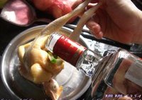 红葱头焗沙姜醉鸡的做法 步骤3