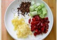 宫保肉花的做法 步骤2