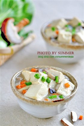 菇鲜豆腐