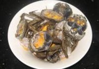 避风塘年糕炒螃蟹的做法 步骤2