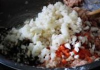 杂疏酿肉丸的做法 步骤3