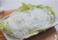 蒜香粉丝蒸培根的做法 步骤3