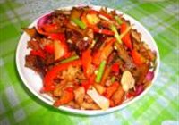 香干炒肉丝的做法 步骤9
