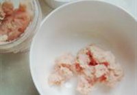 鸡肉白菜丸子的做法 步骤1