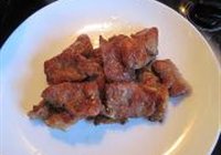 番茄汁烩炸肉的做法 步骤4