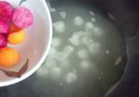 鲜虾五彩萝卜汤的做法 步骤4