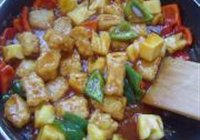 菠萝咕噜肉的做法 步骤12
