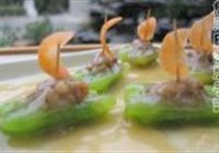 莴笋酿肉胶的做法 步骤21