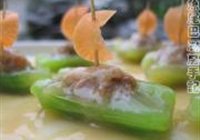 莴笋酿肉胶的做法 步骤22