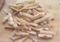 豆芽肉丝炒饼的做法 步骤3