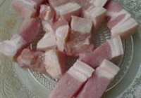 红枣烧肉的做法 步骤1