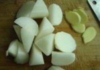 白萝卜炖羊肉的做法 步骤4