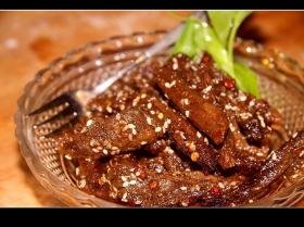 麻辣牛肉干
