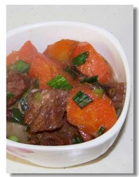 胡萝卜红烧肉