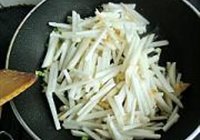 山药炒肉丝的做法 步骤8