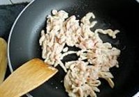 山药炒肉丝的做法 步骤6