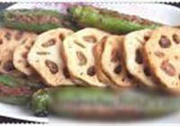 藕合虎皮椒的做法 步骤8