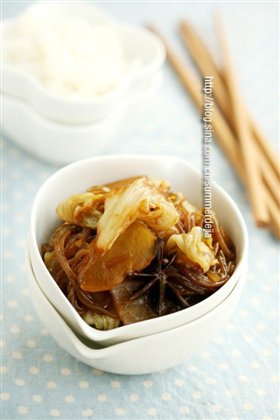 白菜炖土豆