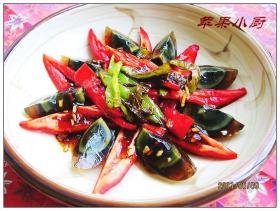 烧椒皮蛋