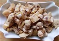 菜薹炒鸡肉的做法 步骤1