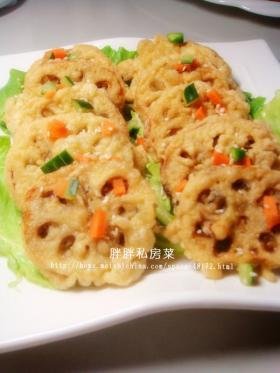 冬菇藕夹