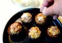 焗烤酥香蘑菇的做法 步骤15