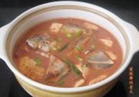 红腐乳鲳鱼豆腐煲的做法 步骤10