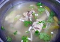 杏鲍菇鸡腿汤的做法 步骤8