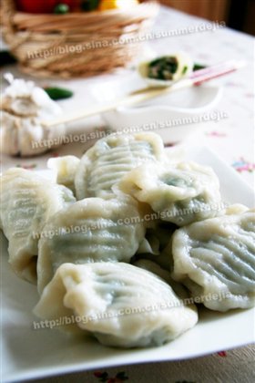 猪肉韭菜馅饺子