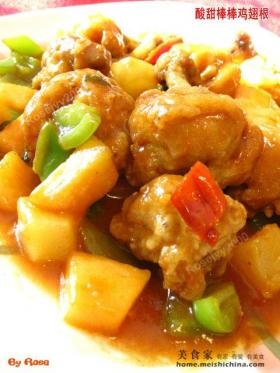 酸甜棒棒鸡